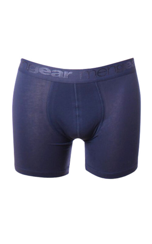 Justmyhome - Mengear Basic Ανδρικό Βαμβακερό Long Boxer Εξωτερικό Λάστιχο 2 τμχ