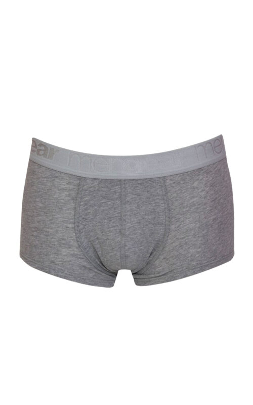 Justmyhome - Mengear Basic Ανδρικό Βαμβακερό Boxer Trunk με Εξωτερικό Λάστιχο 2 τμχ