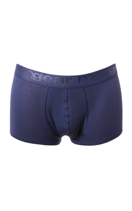 Justmyhome - Mengear Basic Ανδρικό Βαμβακερό Boxer Trunk με Εξωτερικό Λάστιχο 2 τμχ