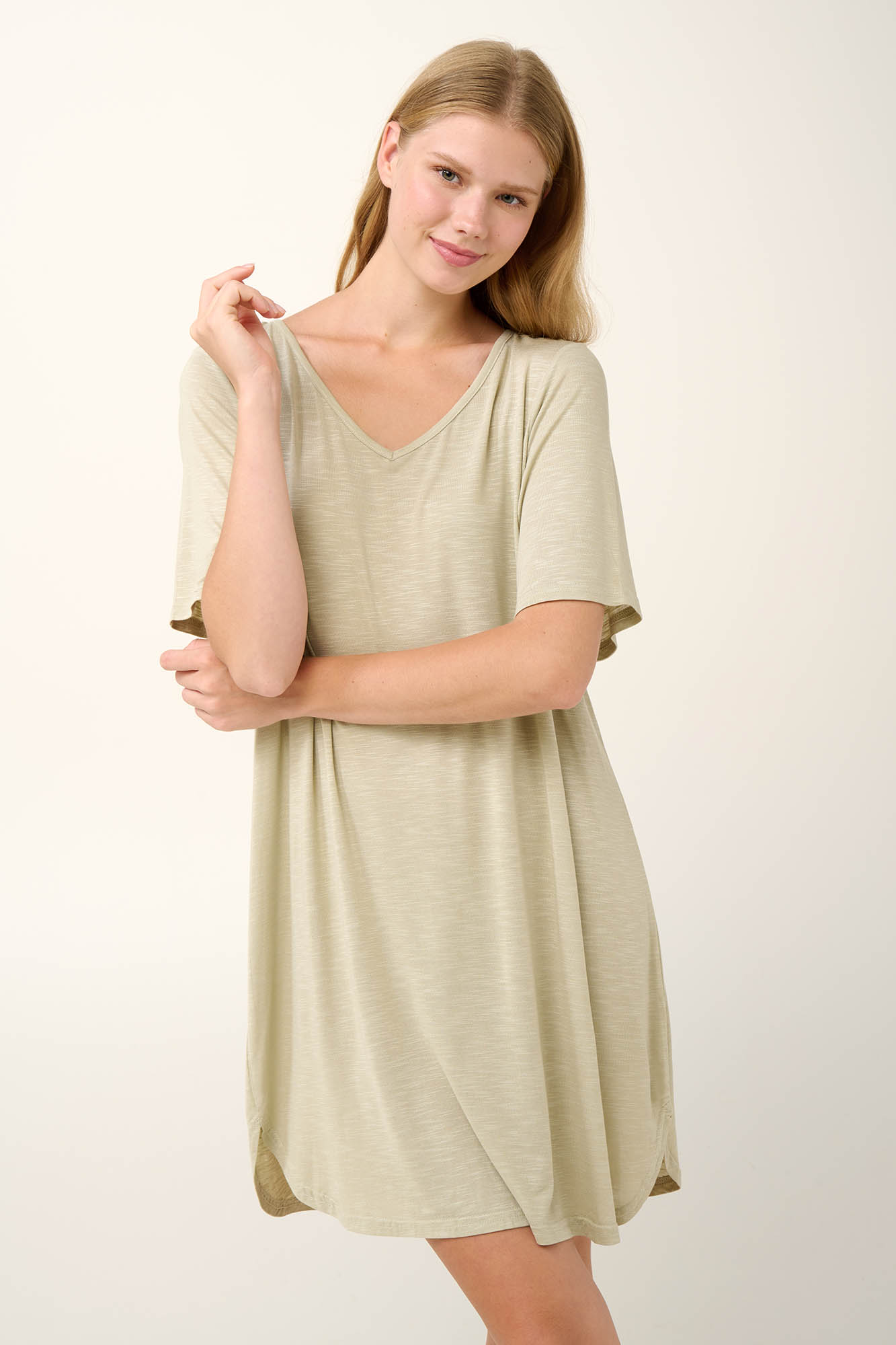 1_0098615103 Vamp - Καλοκαιρινό Φόρεμα από Viscose Flama - Image 1