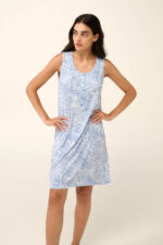 Vamp - Καλοκαιρινό Νυχτικό Micromodal με Πατιλέτα