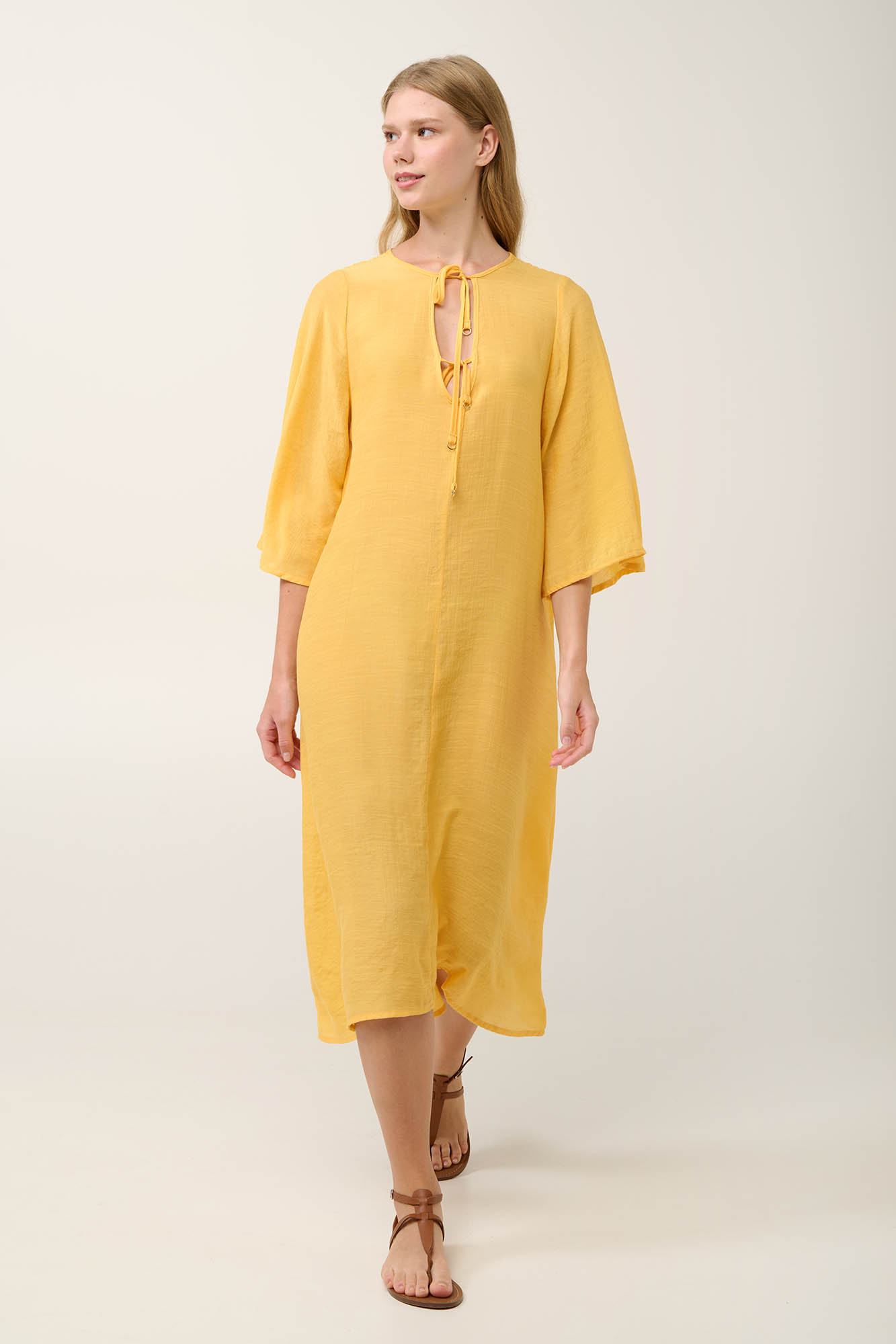 1_0229830960 Vamp - Καλοκαιρινό Φόρεμα από Viscose Gauze - Image 1