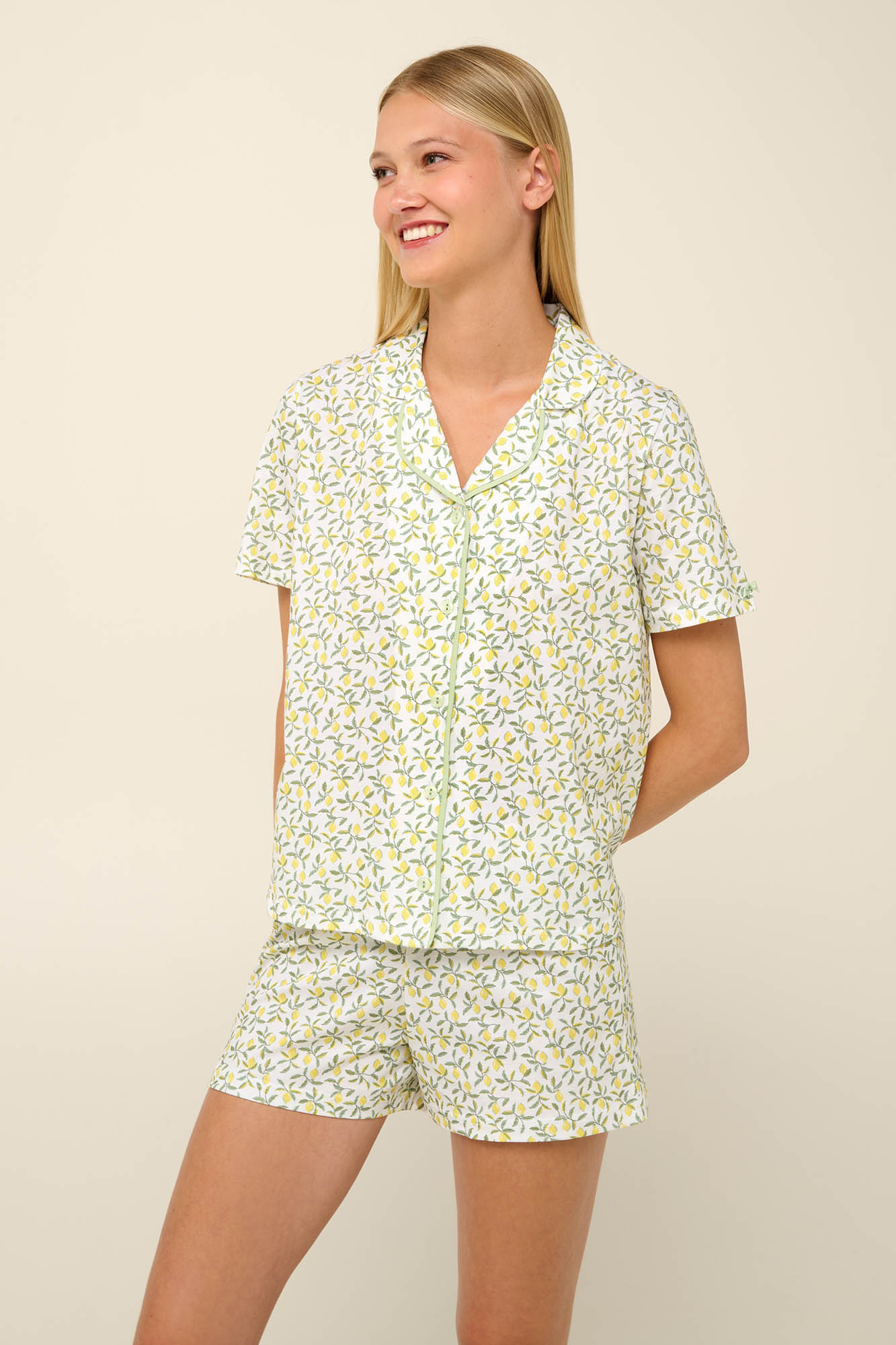 1_0247520312 Vamp - Βαμβακερή Γυναικεία Πυτζάμα με Κουμπιά - Image 1