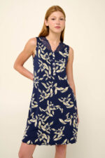 Vamp - Αμάνικο Καλοκαιρινό Νυχτικό Micromodal με Πατιλέτα και Δαντέλα