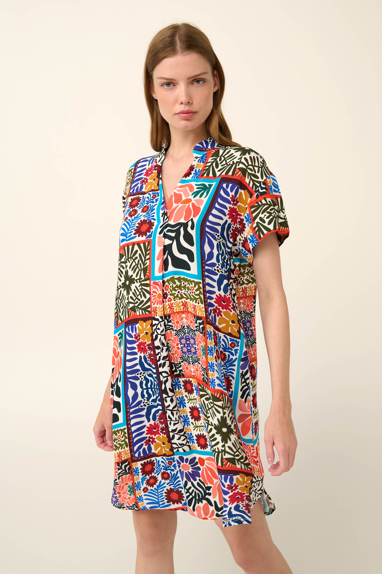 1_0472876045 Vamp - Καλοκαιρινό Φόρεμα με Κοντό Μανίκι - Image 1