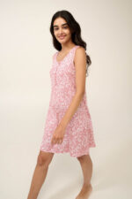 Vamp - Καλοκαιρινό Νυχτικό Micromodal με Πατιλέτα