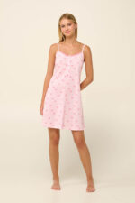 Vamp - Καλοκαιρινό Νυχτικό από Βαμβάκι με Τιράντες