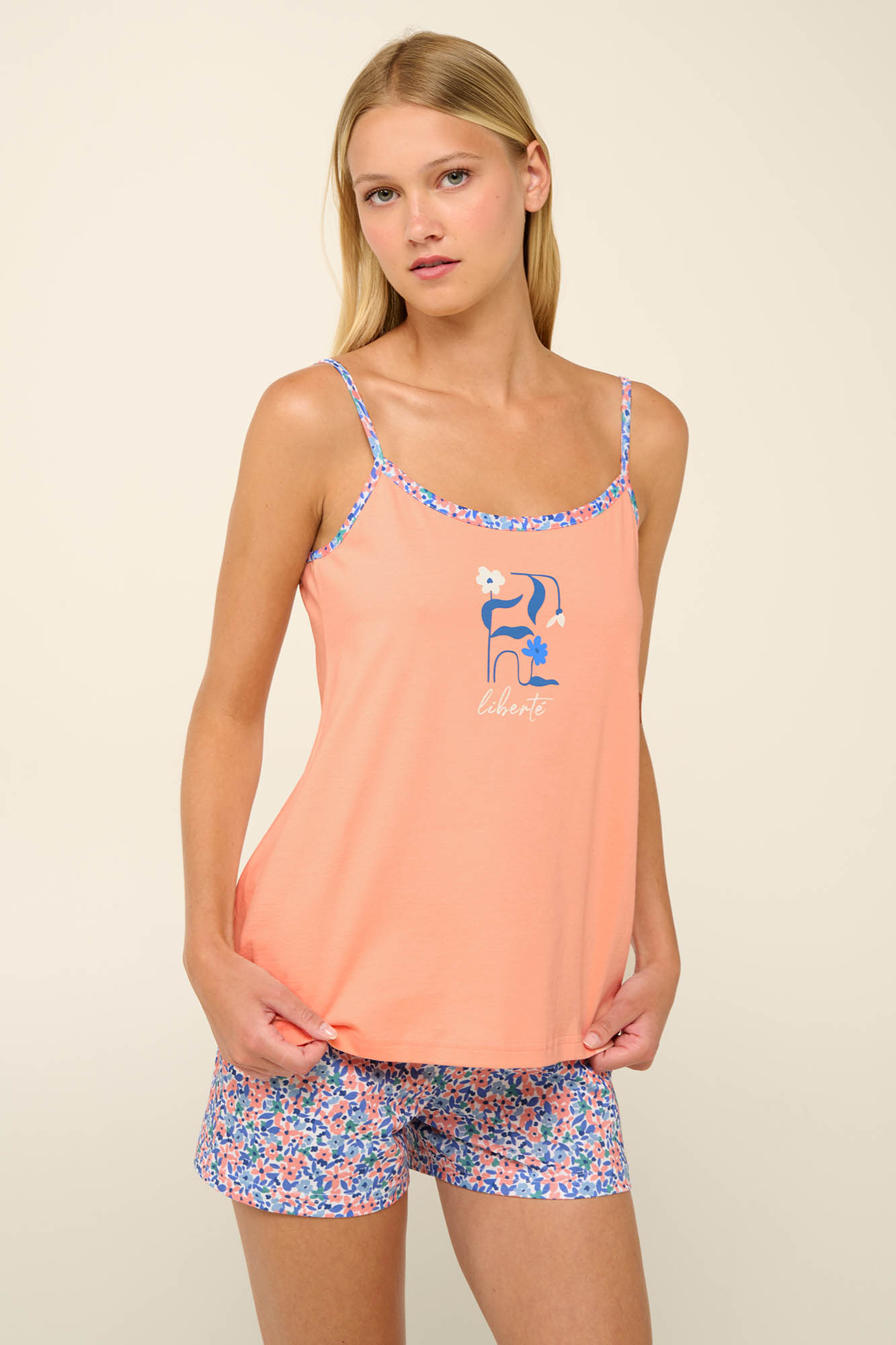 1_0552705109 Vamp - Βαμβακερό Babydoll με Τιράντες - Image 1