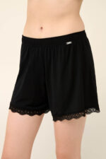 Vamp - Micromodal Cheeky Σορτσάκι με Δαντέλα