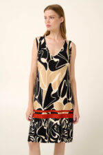 Vamp - Αμάνικο Καλοκαιρινό Φόρεμα από Viscose