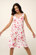 Vamp - Καλοκαιρινό Νυχτικό Micromodal με Πατιλέτα