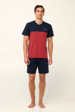 Βαμβακερή Ανδρική Πυτζάμα με Πατιλέτα