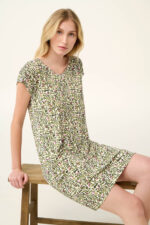 Vamp - Καλοκαιρινό Νυχτικό Micromodal με Λαιμόκοψη V