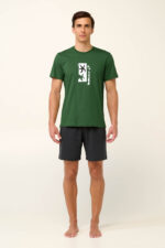 Vamp - Βαμβακερή Ανδρική Πυτζάμα με Τύπωμα