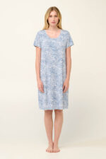 Vamp - Καλοκαιρινό Νυχτικό Micromodal με Πατιλέτα