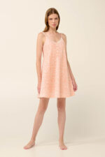 Vamp - Βαμβακερό Καλοκαιρινό Νυχτικό με Τιράντες