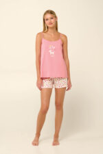 Vamp - Βαμβακερό Babydoll με Τιράντες - Image 2