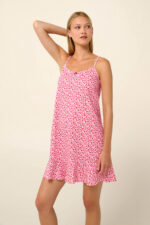 Vamp - Καλοκαιρινό Νυχτικό από Βαμβάκι με Τιράντες - Image 2