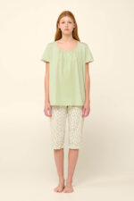 Vamp - Βαμβακερή Γυναικεία Πυτζάμα με Σούρες - Image 2