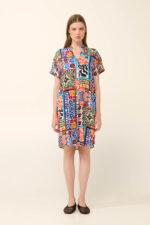 Vamp - Καλοκαιρινό Φόρεμα με Κοντό Μανίκι - Image 2