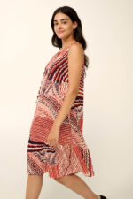 Vamp - Αμάνικο Καλοκαιρινό Φόρεμα από Ποπλίνα - Image 2