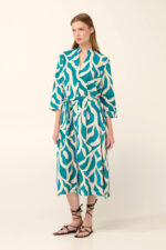 Vamp - Καλοκαιρινό Φλοράλ Φόρεμα από Ποπλίνα - Image 2