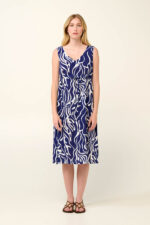 Vamp - Αμάνικο Καλοκαιρινό Φόρεμα από Ποπλίνα - Image 2