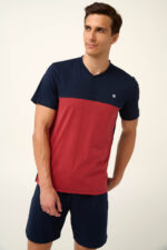 Βαμβακερή Ανδρική Πυτζάμα με Πατιλέτα - Image 2