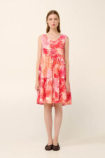 Vamp - Αμάνικο Καλοκαιρινό Φόρεμα από Ποπλίνα - Image 2