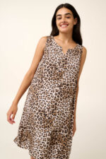 Vamp - Αμάνικο Καλοκαιρινό Φόρεμα από Ποπλίνα - Image 2