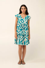 Vamp - Καλοκαιρινό Φλοράλ Φόρεμα από Ποπλίνα - Image 2