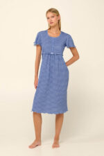 Vamp - Βαμβακερό Νυχτικό Εγκυμοσύνης και Θηλασμού - Image 2