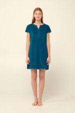 Μονόχρωμο Frottee Φόρεμα Θαλάσσης - Image 2