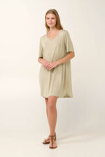 Vamp - Καλοκαιρινό Φόρεμα από Viscose Flama - Image 2