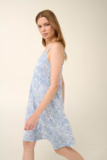 Vamp - Καλοκαιρινό Νυχτικό Micromodal με Τιράντες - Image 2