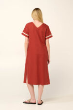 Καλοκαιρινό Φόρεμα με V Λαιμόκοψη - Image 2