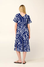 Καλοκαιρινό Φόρεμα από Ποπλίνα με Πιέτα - Image 2