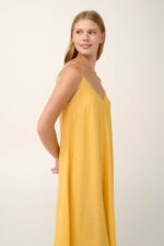 Vamp - Καλοκαιρινό Φόρεμα με Τιράντες από Viscose Gauze - Image 2