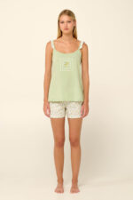 Vamp - Βαμβακερό Babydoll με Δροσερά Λεμόνια - Image 2