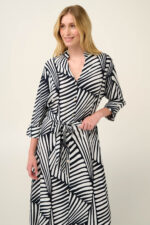 Vamp - Καλοκαιρινό Κουμπωτό Φόρεμα από Ποπλίνα - Image 2