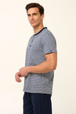 Vamp - Βαμβακερή Ανδρική Πυτζάμα με Πατιλέτα - Image 2