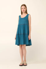 Vamp - Αμάνικο Καλοκαιρινό Φόρεμα από Viscose - Image 2