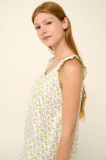 Vamp - Αμάνικο Καλοκαιρινό Νυχτικό από Βαμβάκι με Σούρες - Image 2