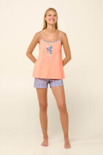 Vamp - Βαμβακερό Babydoll με Τιράντες - Image 2