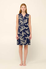 Vamp - Αμάνικο Καλοκαιρινό Νυχτικό Micromodal με Πατιλέτα και Δαντέλα - Image 2