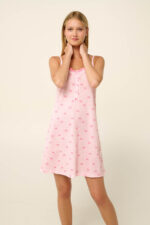 Vamp - Καλοκαιρινό Νυχτικό από Βαμβάκι με Τιράντες - Image 2