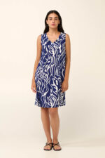 Vamp - Αμάνικο Καλοκαιρινό Φόρεμα από Ποπλίνα - Image 2