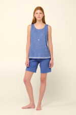 Vamp - Γυναικεία Πυτζάμα από Βαμβάκι με Πατιλέτα - Image 2