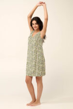 Vamp - Αμάνικο Καλοκαιρινό Νυχτικό με V Λαιμόκοψη - Image 2