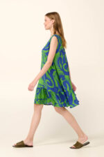 Vamp - Καλοκαιρινό Αμάνικο Φόρεμα από Ποπλίνα - Image 3